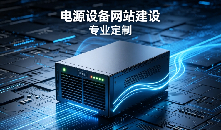 k8凯发一触即发电源设备企业网站建设案例｜工业电气设备官网定制与获客优化方案