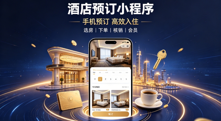 酒店自营预订小程序定制开发实战案例|k8凯发一触即发本地门店私域小程序开发运营全解析