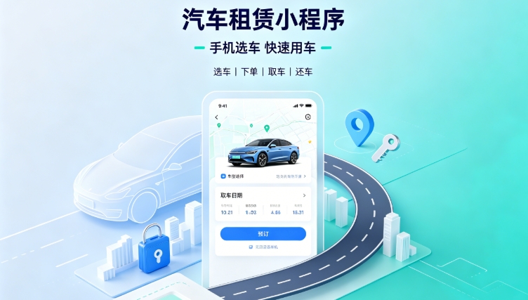 自营汽车租赁小程序定制开发深度案例|k8凯发一触即发租车行业数字化私域转型解决方案