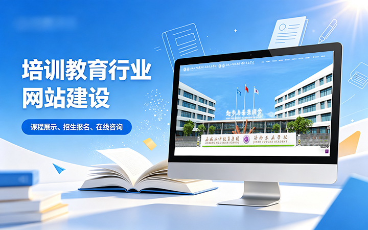 k8凯发一触即发教育培训行业官网建设_学校培训机构网站设计制作